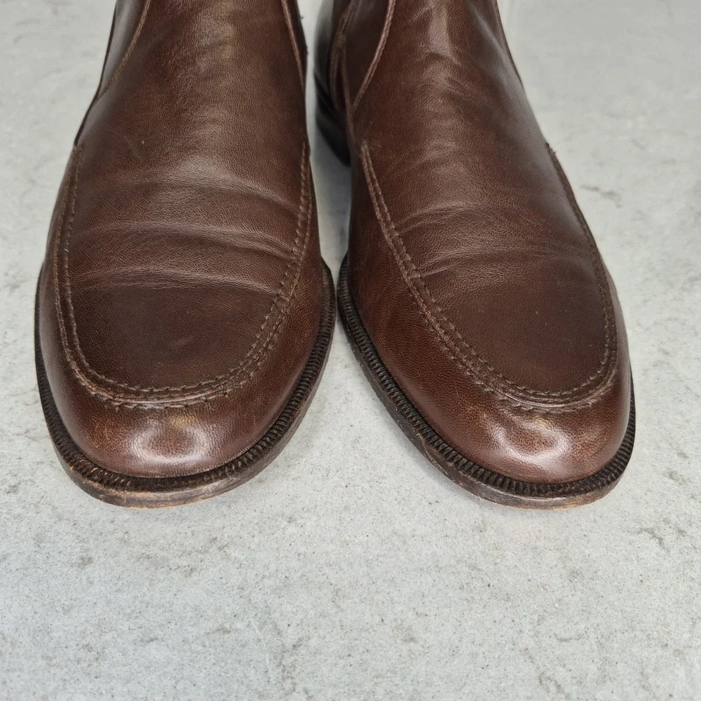 Vintage‎ Royal Imperial Florsheim Boots Brown Mens Size 7.5 D Side Zip